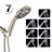Rain Handheld Shower Head 1.8 GPM GPM-63560846