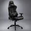 Chaise de jeu PC ergonomique à dossier haut de style racer offrant un soutien et un confort supérieurs, idéale pour les longues sessions de jeu et le télétravail.