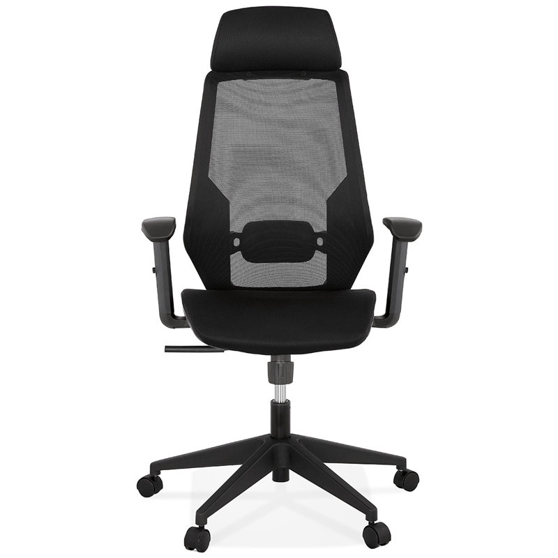 Cainsville Cotton Office Chair with Headrest