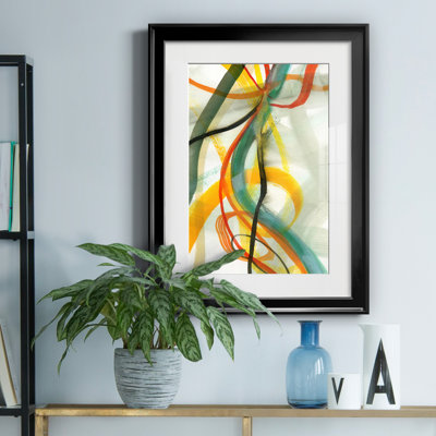 «Window Drama I» par Susan Jill - reproduction d'art sur papier encadrée