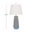 Lampe de table bleue