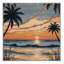  Tapis lavable Coastal Sunset-123542496