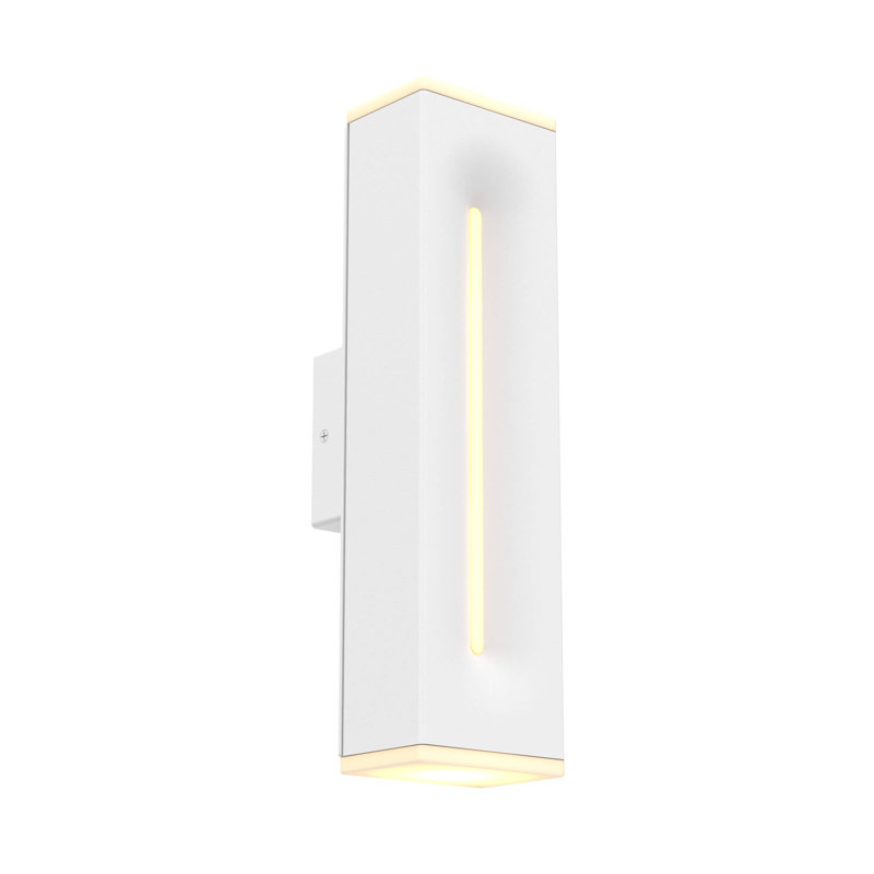 Abbi-Rose Aluminum LED Wall Light, White