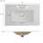 30'' Single Bathroom Vanity With Ceramic Top-112257878