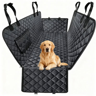 Housse de siège pour chien 600D robuste, hamac pour siège anti-égratignures 100% imperméable pour animaux de compagnie, protection de siège souple et durable pour voitures, camions et VUS