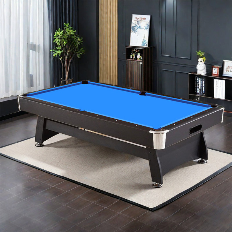 Multi Game Table, Blue, 32" H x 96" L x 52" W