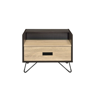 nightstand with Display & Utility Function