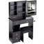 Petit meuble-lavabo 29,2 po avec tabouret de bureau et tabouret-114233153