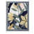 Toile avec cadre gris