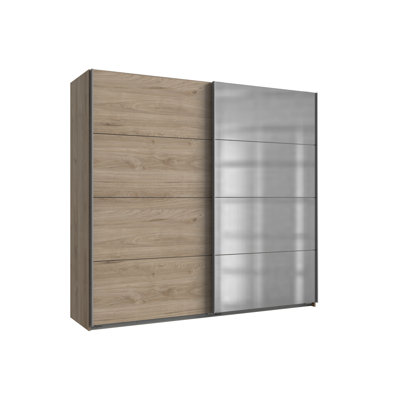 Aletse 2 Door Manufactured Wood Wardrobe