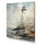 «Gray Minimal Coastal Light House I», reproduction sur toile