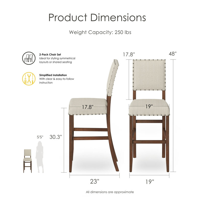Adler Bar & Counter Stool, Bar Stool (30.25" Seat Height)