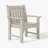 Brierley Poly Garden Arm Chair With Side Table-125400482