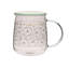 Disney Classic Collectable Glass Mug With Lid Winnie