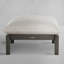 Monterey Wrought Aluminum Outdoor Ottoman-1169785414-1169785419