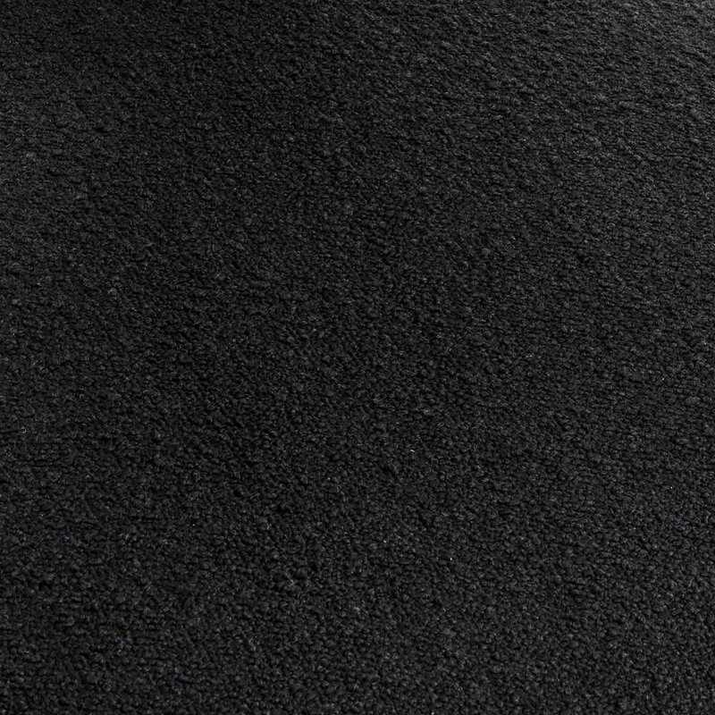 Ada Velvet Chair, Black Polyester