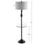 Lampe de plancher fantaisie 60" Hindsville