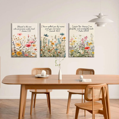 3 Piece Wrapped Canvas Print