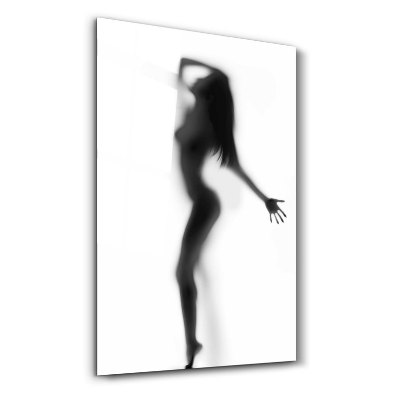 Peinture décorative en verre trempé