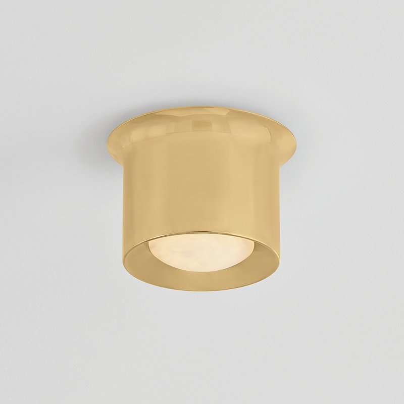 NOXON Flush Mount, Aged Brass