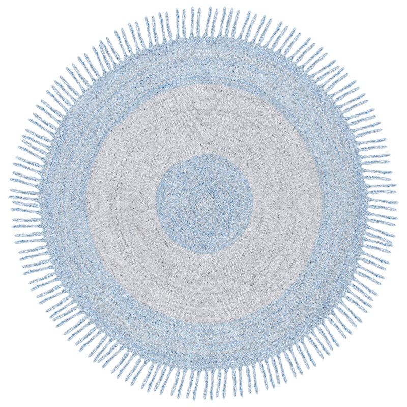 Doyle Hand Woven Performance Rug, Round 3'