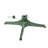 18" Green Musical Rotating Christmas Tree Stand for Artificial Trees up to 7.5'