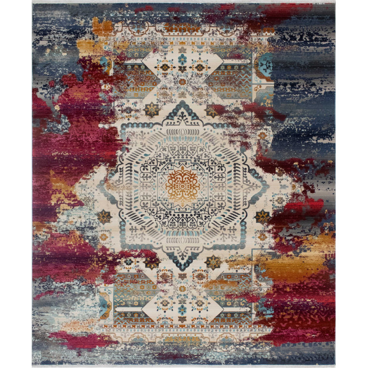 Zermeno Oriental Indoor Rug