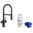 Catris Flexo Filter-ready Pull-down Single Handle Kitchen Faucet With Under-sink Filtration System-114839027