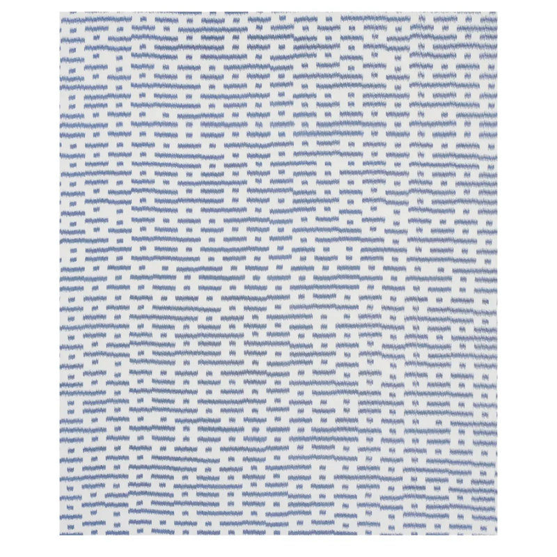 Abstract Ikat Fabric, Indigo