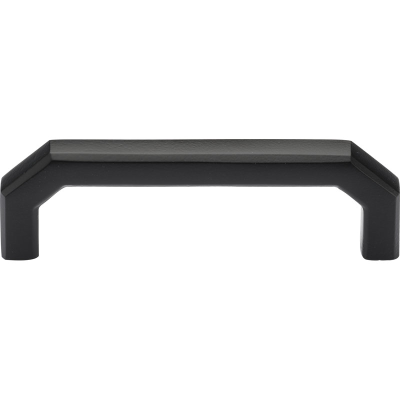 Poignée angulaire pour armoire, Noir, noir, noir, noir, 8"