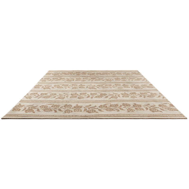 Hand Tufted Wool Area Rug, Rectangle 4'7" x 6'7"