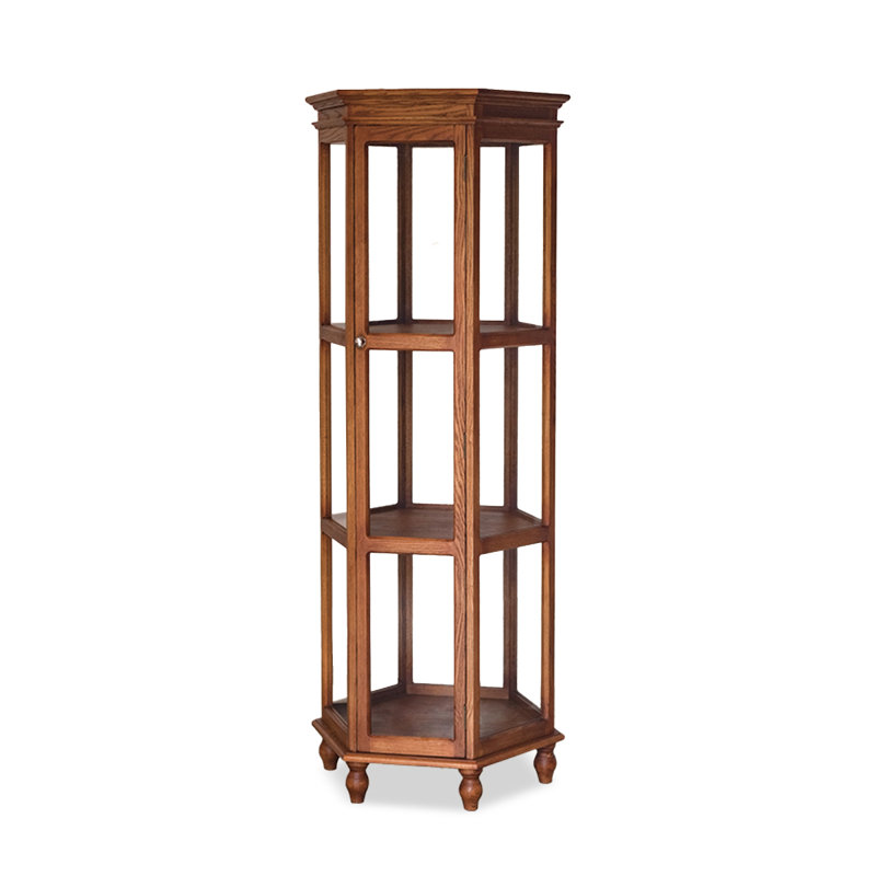 Brown Solid  Wood Display Cases, Brown