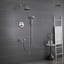 Système de douche à pluie à fixation murale 3 fonctions Retro-64790817