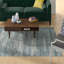 Tapis d'intérieur/extérieur bleu/gris pâle Bump-48612053