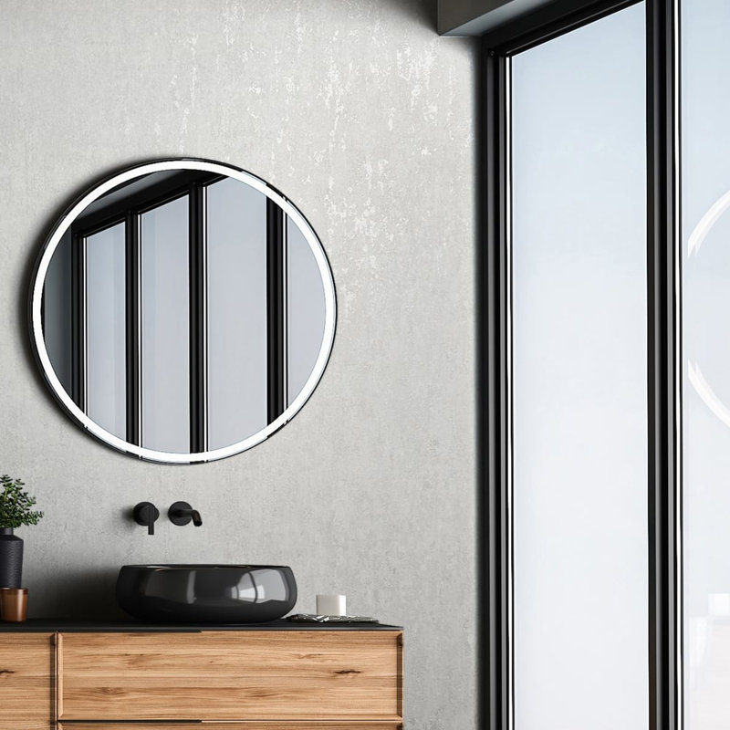 City Romance Collection Metallic Concrete Wallpaper Roll, Black