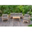 Monterey Outdoor Teak Conversation Set-811188832-847976550
