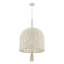 Lunara 3-Light Pendant in Cotton by Breegan Jane-697312008-697312009