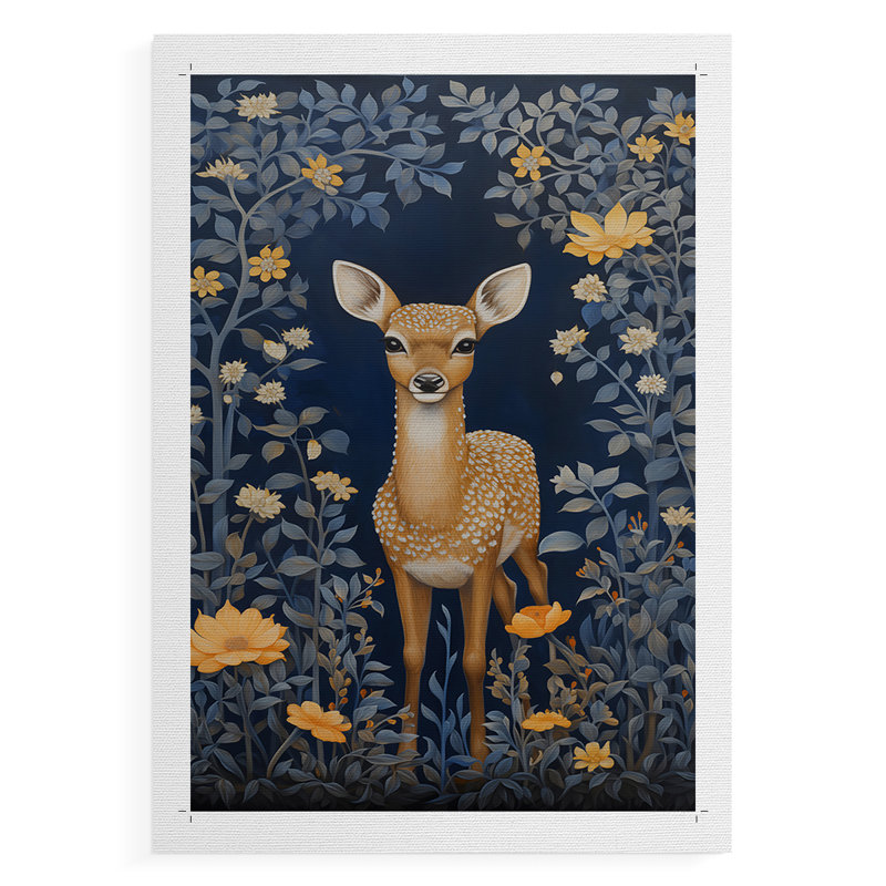 ANIMALS Series CDLxxxi -Impression sur toile seulement - non encadrée, H 27 po x l 18 po