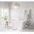 59 Inch Bathtub in Glossy White with Trim-105506475