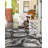 Contemporary Aviesel Area Rug Black and White Color-1518119166