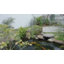 Pompe de fontaine à cascade solaire 20W