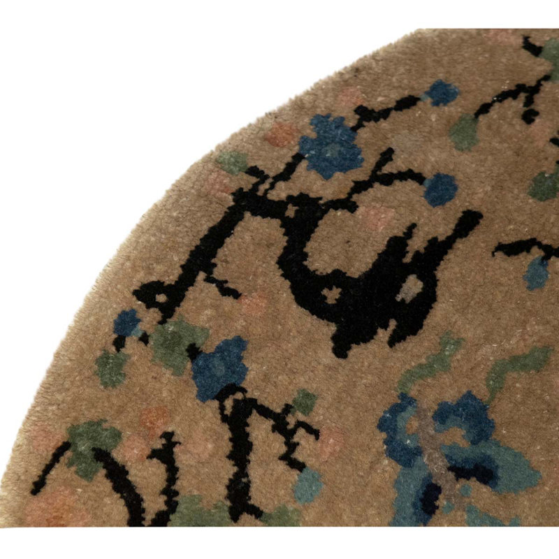 Wool Floral Area Rug