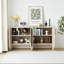 Armoire d'entrée de style français blanc crème