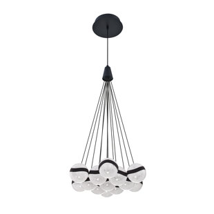 Luminaire suspendu à DEL 13 lumières Mystyke