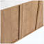 Armoire de meuble-lavabo autoportante 48 po (46-7 / 8 po) avec 3 portes à fermeture en douceur, fabrication en contreplaqué (lavabo non inclus)