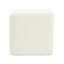 Repose-pieds Lev, cubique carré avec boucle blanche 16 pouces Lev