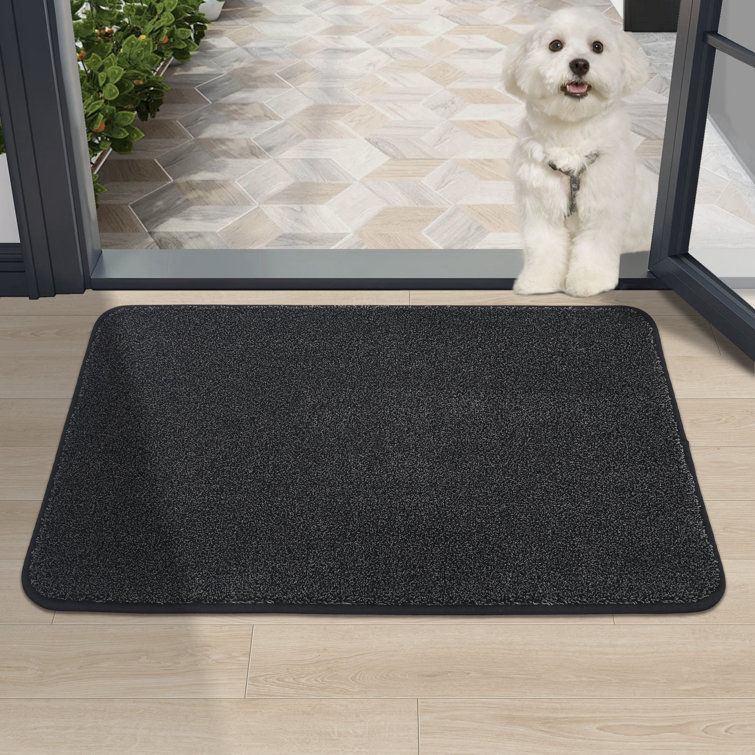 Area Rugs Washable Indoor Door Mat Non-slip Dirt Trapper Doormat Absorbent Welcome Mat for Front Door and Covered Outdoor Areas