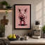 Happy Pig Cartoon - Wrapped Canvas-625199374-625199413