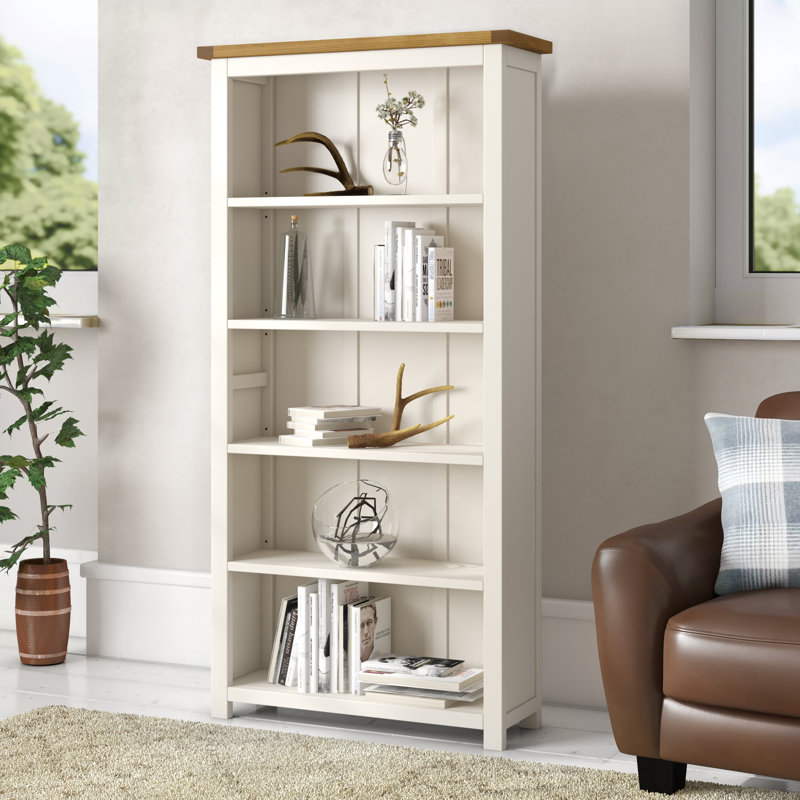 Josette 180cm H x 90cm W Standard Bookcase