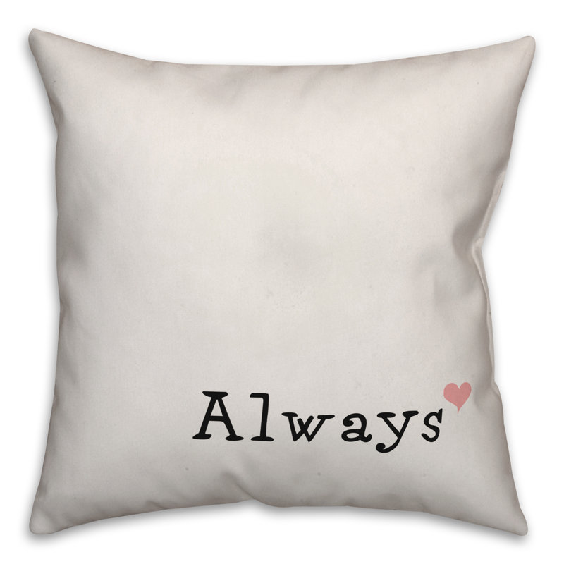  Coussin Always, H 16 po x l 16 po